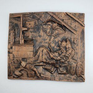 Carl Spitzweg Poor Poet Wall Hanging Heavy Decor